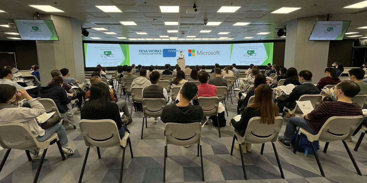 \u514d\u8cbb - Big Data Analytics with Excel Workshop (Cantonese Speaker)