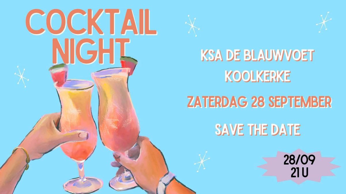 Cocktailbaravond De Blauwvoet 