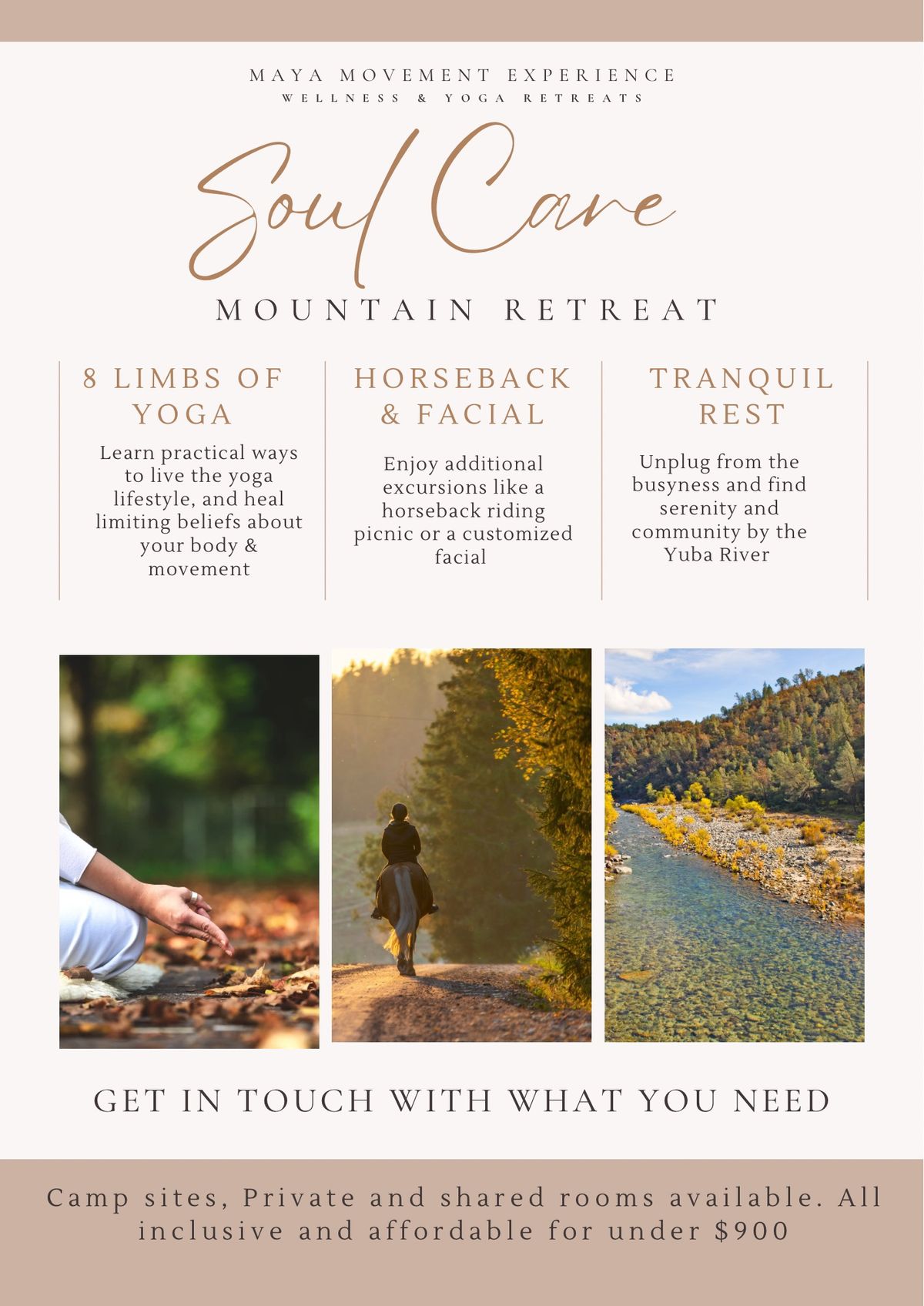 SOUL CARE MOUNTAIN RETREAT