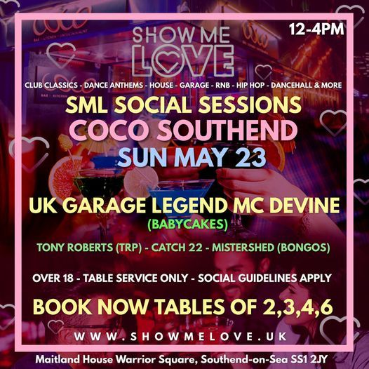 SML Social Sessions @COCO 23rd May