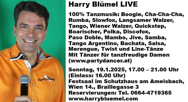 100% Tanzmusik - Harry Bl\u00fcmel LIVE