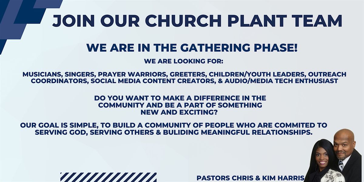 Launch Team Members Wanted\/New Church Plant