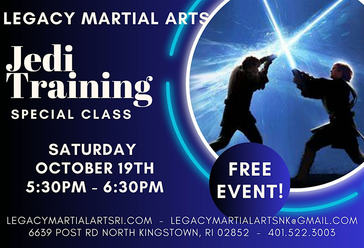 Free Jedi Training Class!