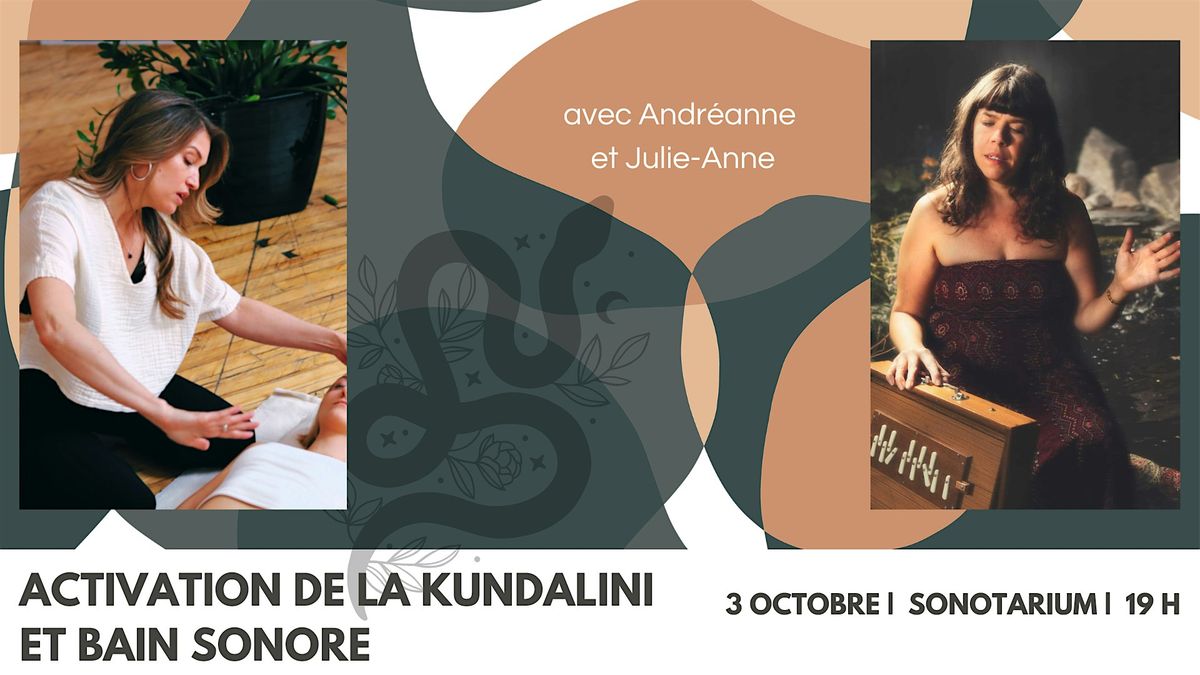 Activation de la kundalini et bain sonore @ Montr\u00e9al