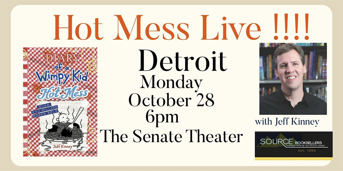 Hot Mess Live with Jeff Kinney