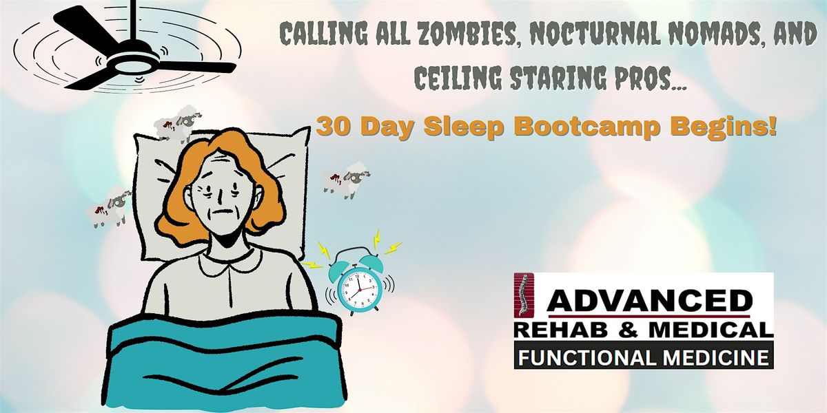 Calling all Zombies...30 Day Sleep Bootcamp Begins!