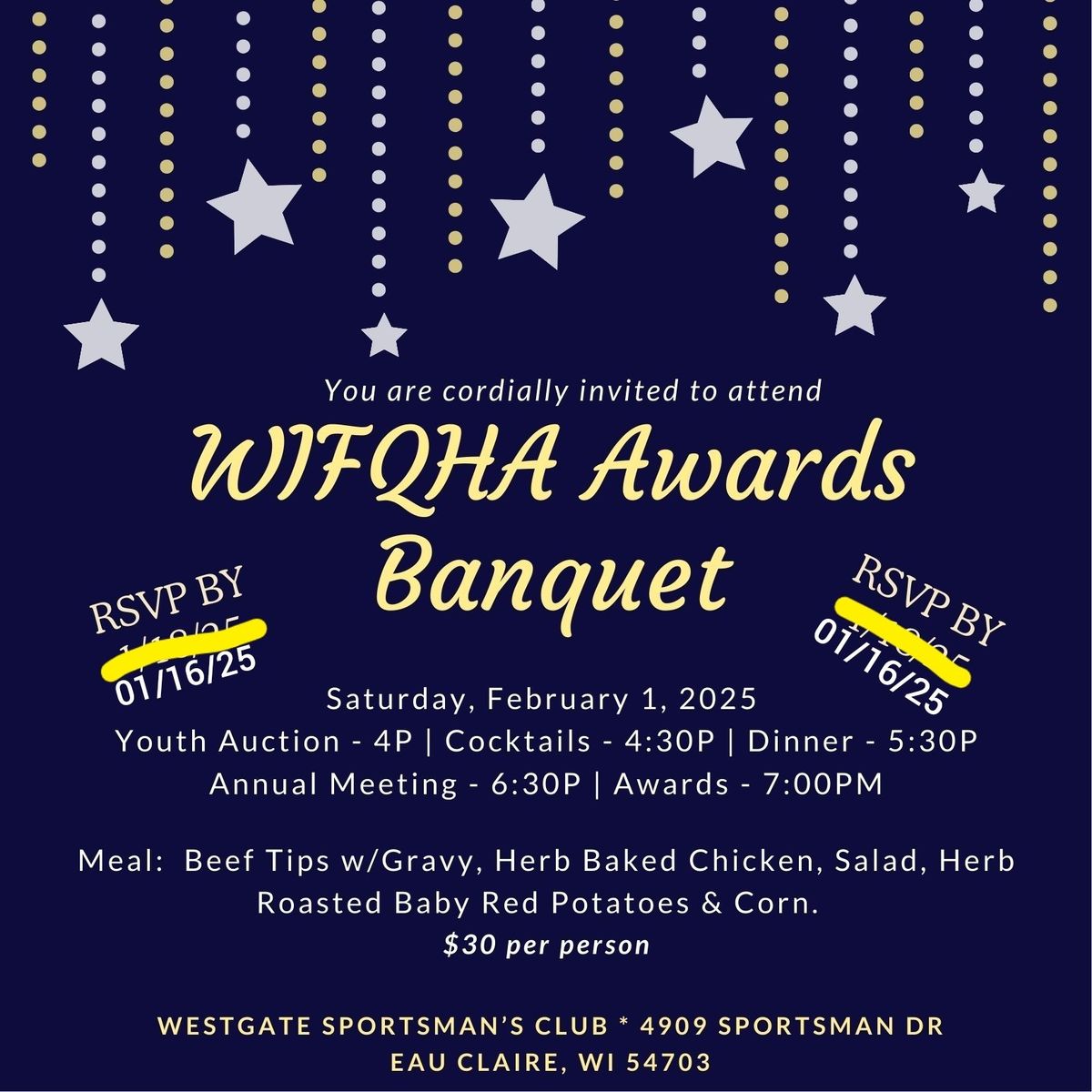 2025 WIFQHA Banquet