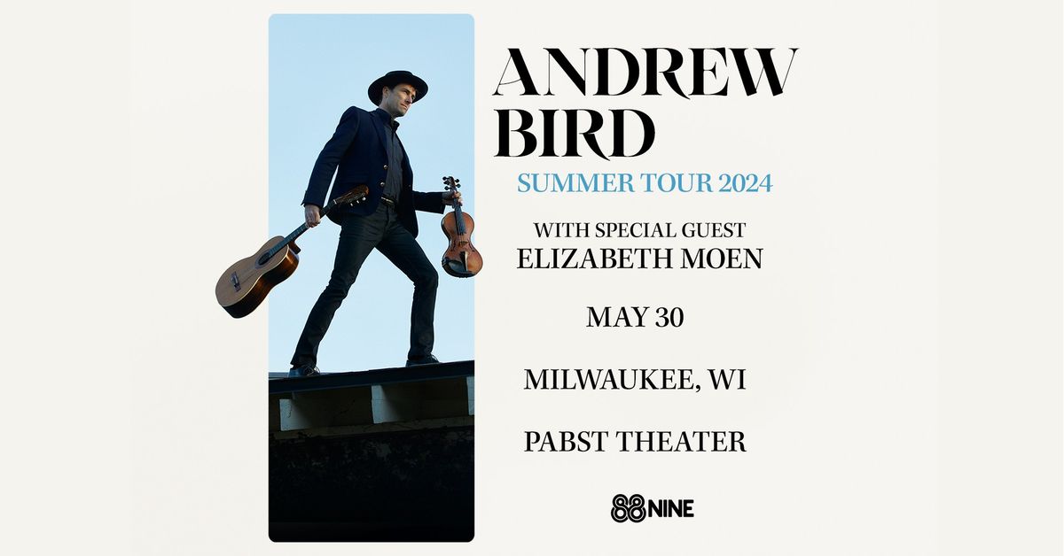 Andrew Bird: Summer Tour 2024 at Pabst Theater