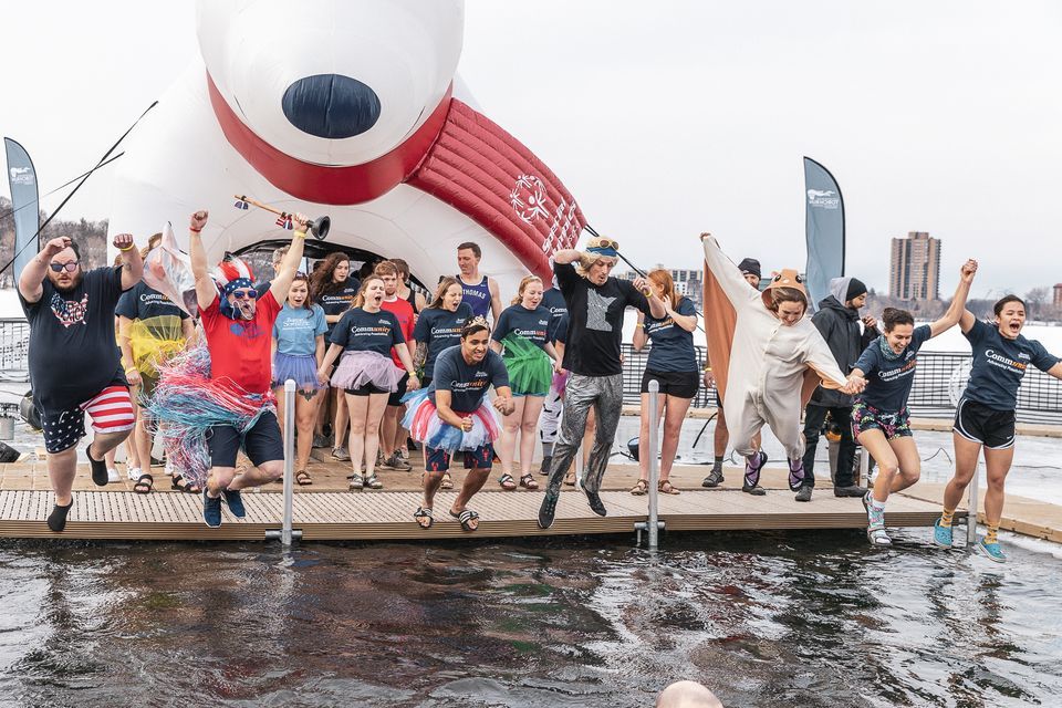 2023 Minneapolis Polar Plunge, Lake Nokomis, Minneapolis, 3 March to 4