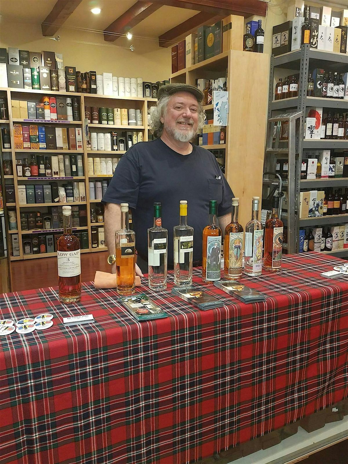 Mendocino Spirits Tasting with Distillery President Crispin Cain