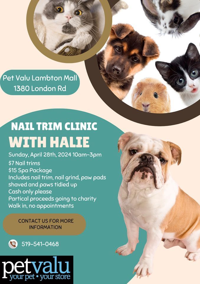 Pet Valu Nail Trim Clinic with Halie