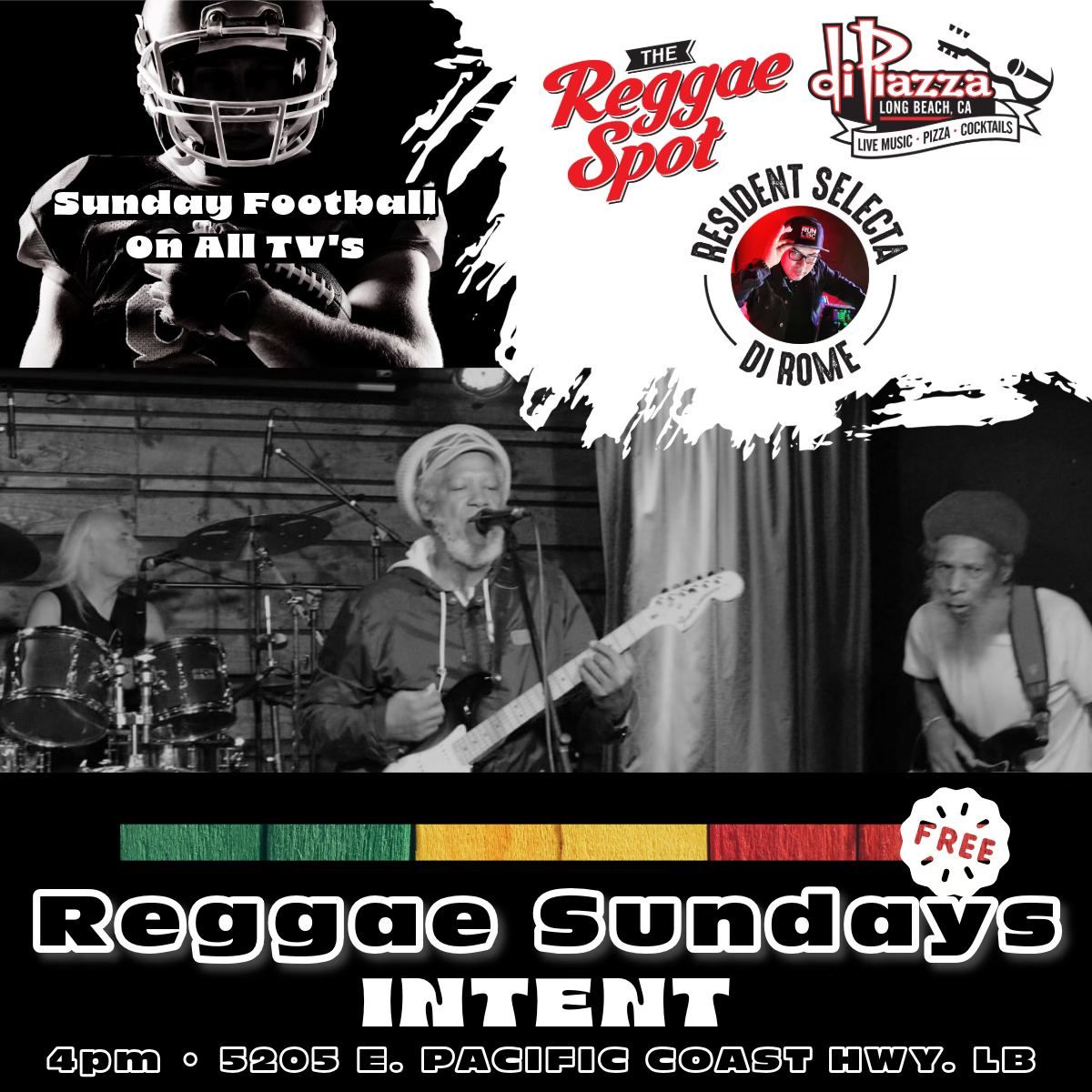 Reggae Sundays Presents: INTENT