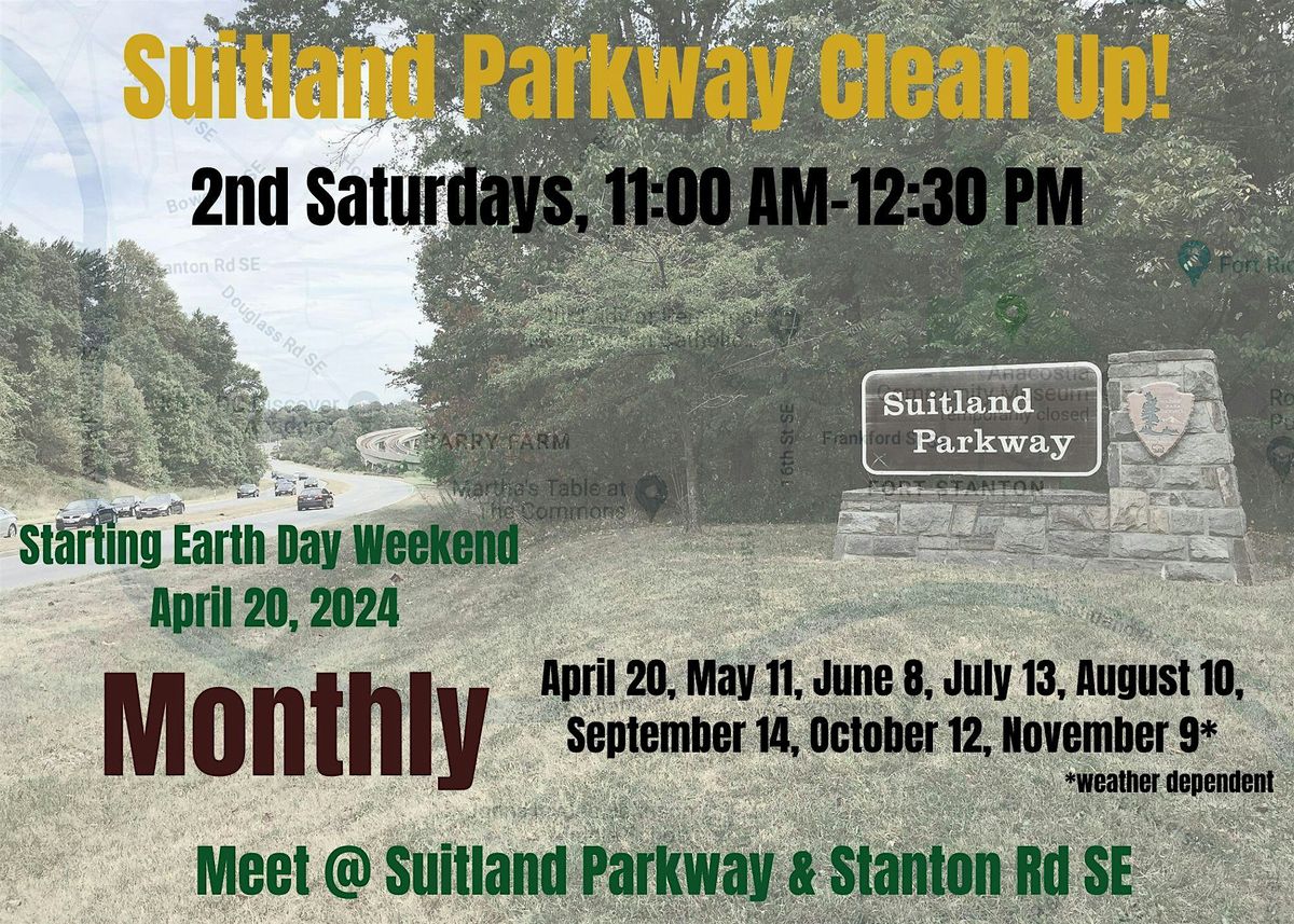 Suitland Parkway Clean Up!