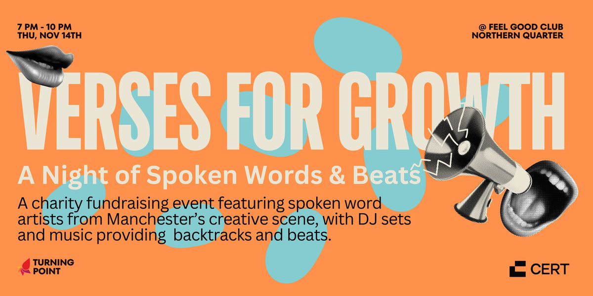 VERSES FOR GROWTH: A Night of Spoken Words & Beats