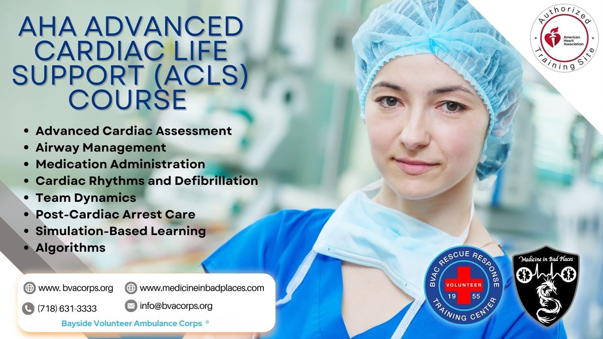 Advanced Cardiac Life Support Course (ACLS)