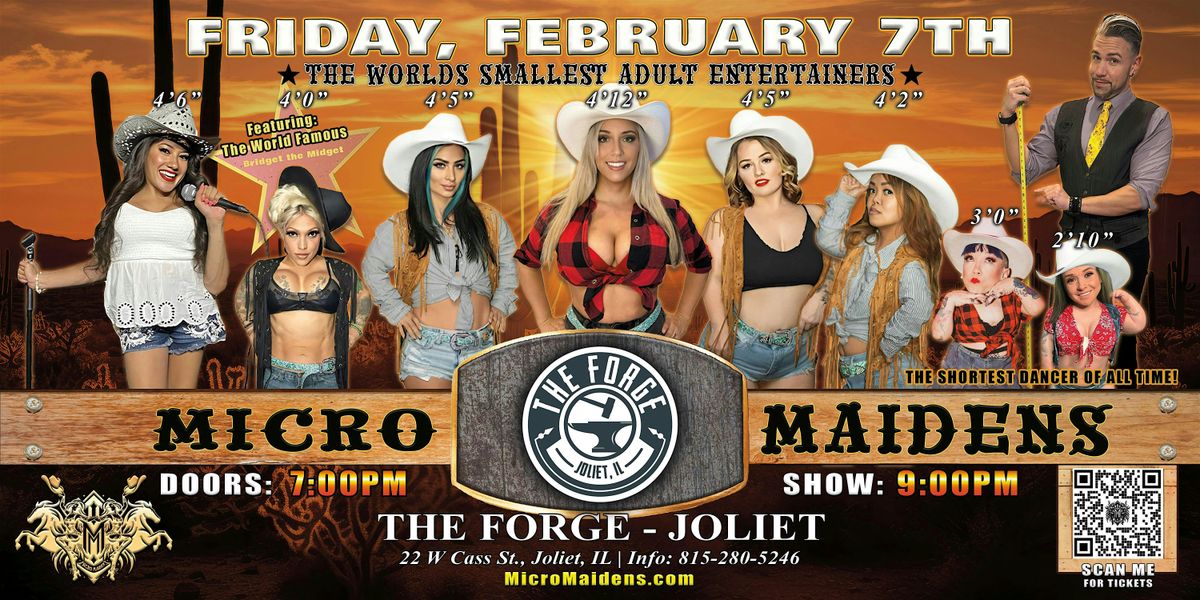 Joliet, IL - Micro Maidens Dwarf Dancers @ The Forge