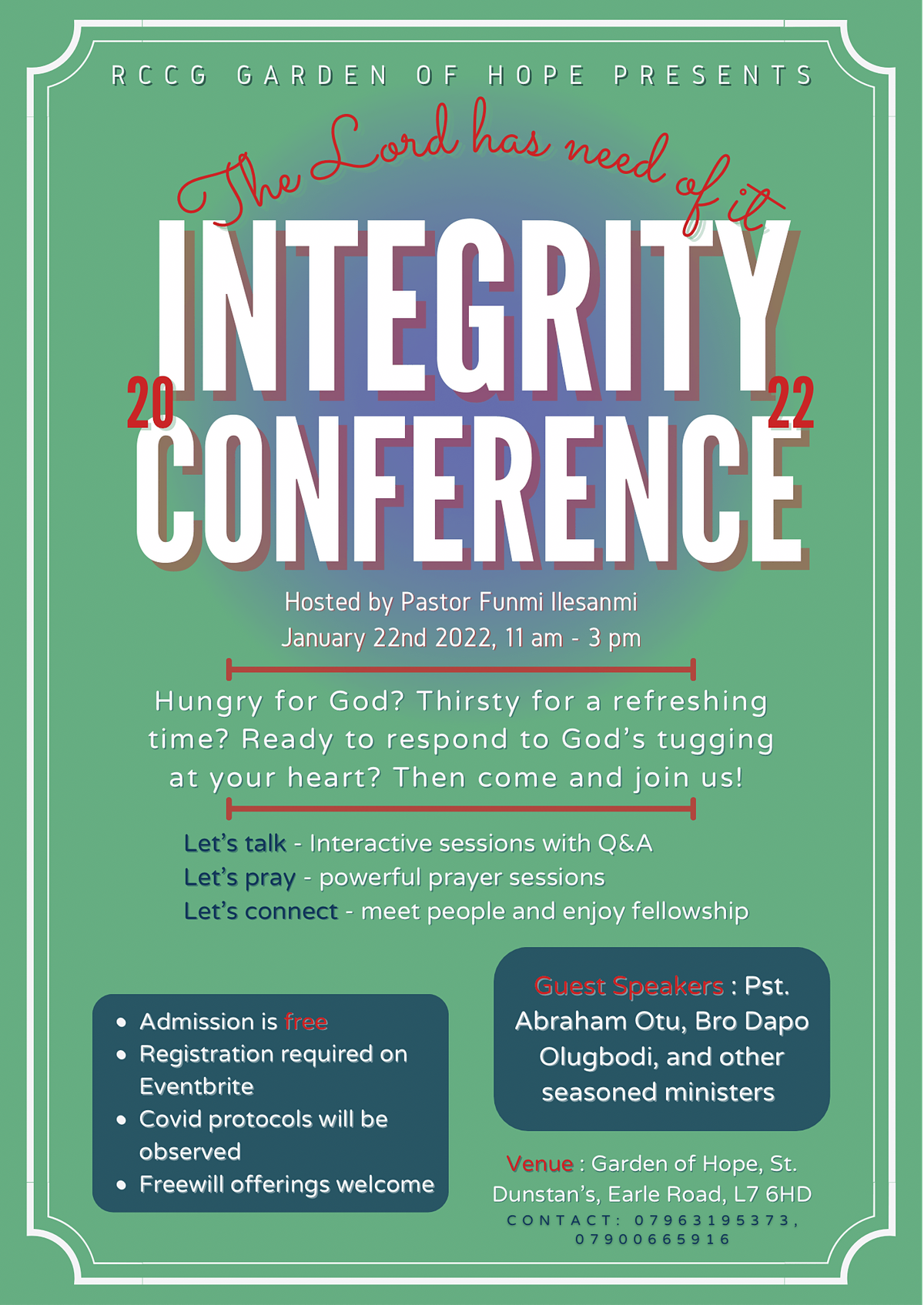 The Integrity Conference 2022