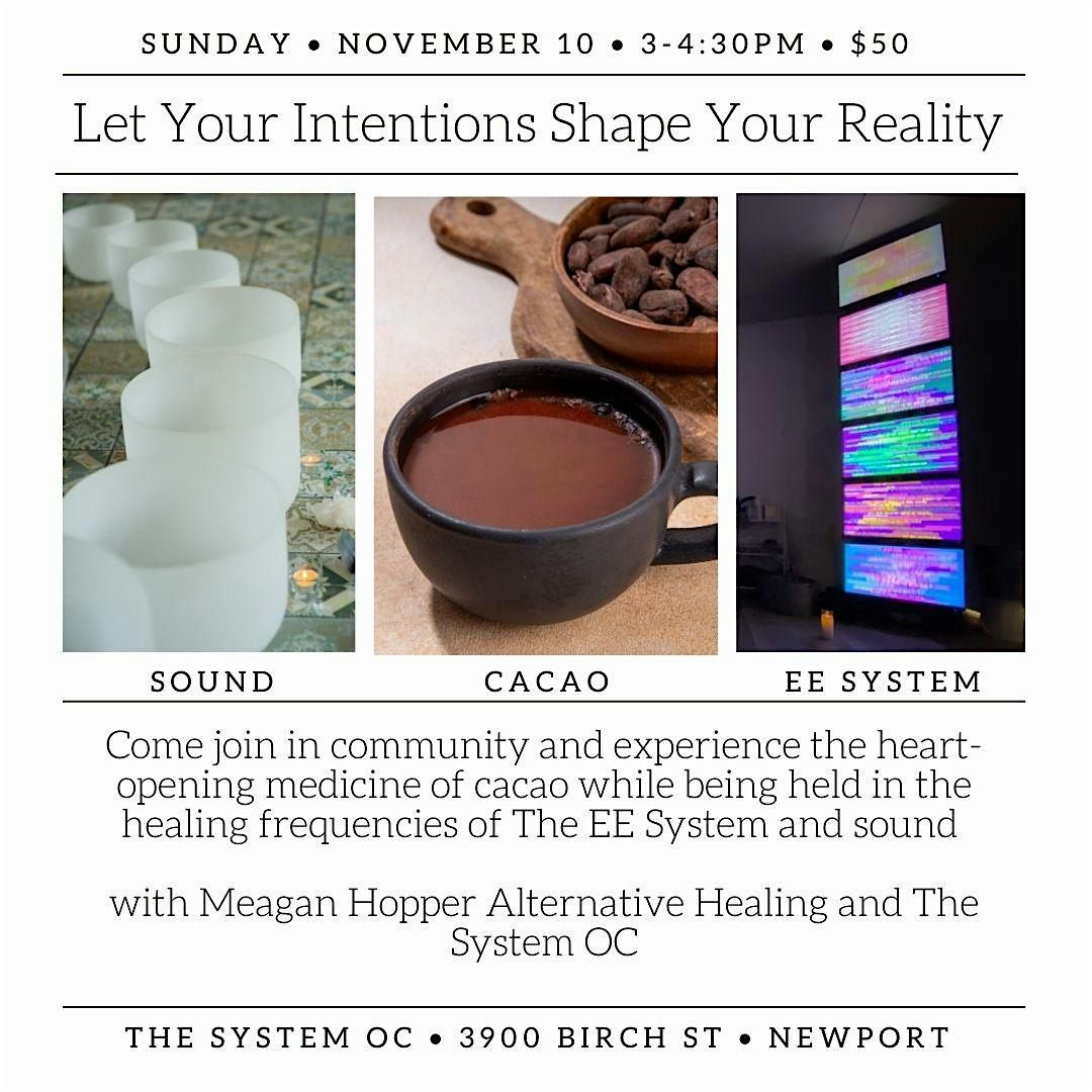 Cacao & Soundbath in the EE System