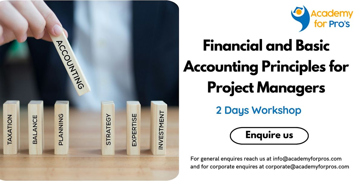 Financial & Basic Accounting Principles for PM  Training in Baltimore, MD