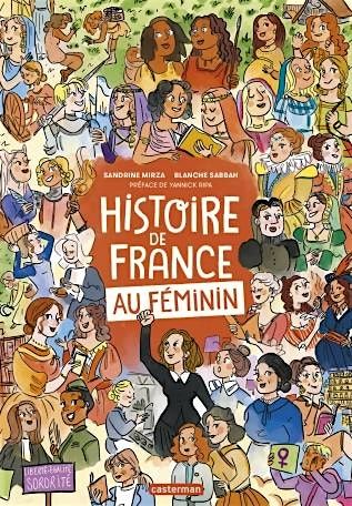 Rencontre avec Sandrine Mirza pour l'Histoire de France au f\u00e9minin.