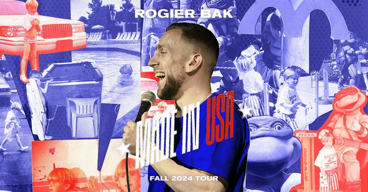 Rogier Bak: Made in USA TOUR \u2022 English COMEDY in LUXEMBOURG