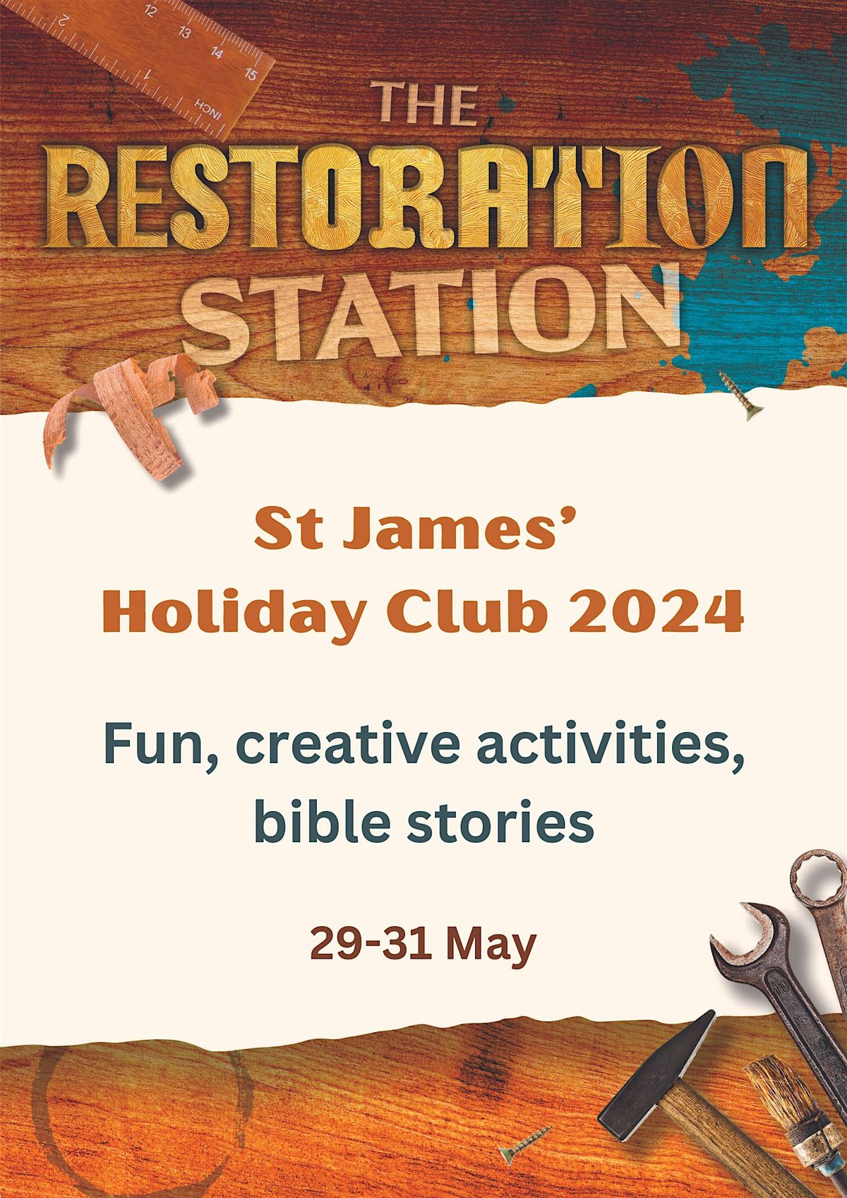 Restoration Station - St James' Church Holiday Club 2024