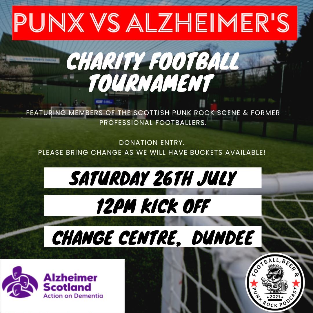 PUNX VS ALZHEIMER'S CHARITY FOOTBALL MATCH