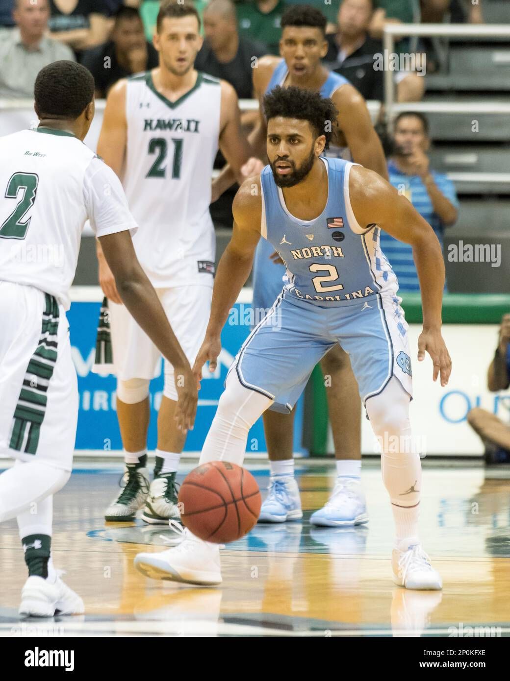 Hawaii Rainbow Warriors vs. North Carolina Tar Heels