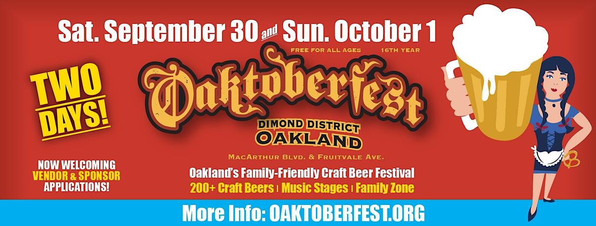 Oaktoberfest in the Dimond 2023, Oakland's Dimond District, 30 ...