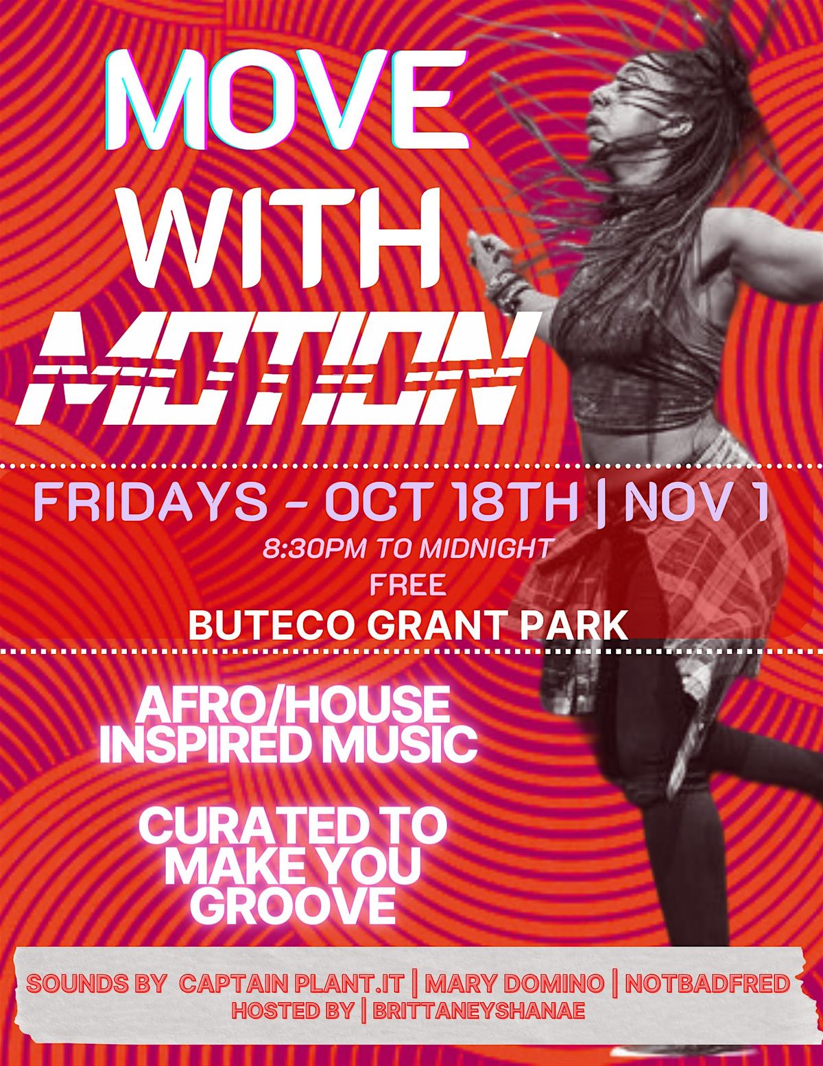 Move with Motion: Afro House\/Tech Inspired Grooves