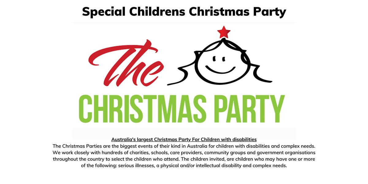 Special Children's Christmas Party Darwin