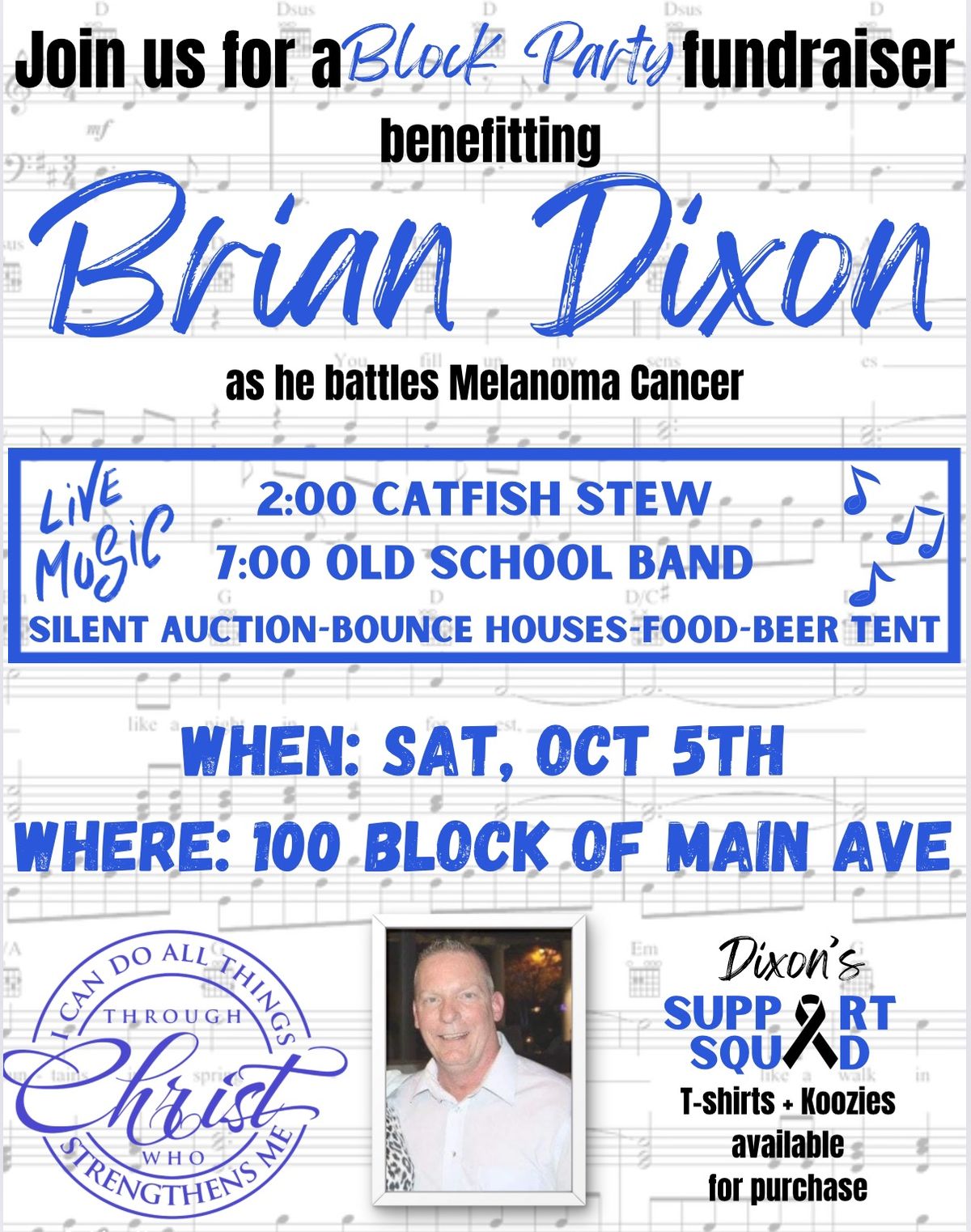 Benefit for Brian Dixon