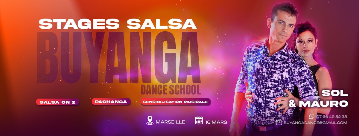 Stages Salsa ON 2 + Pachanga + Cha Cha Cha || BUYANGA DANCE SCHOOL