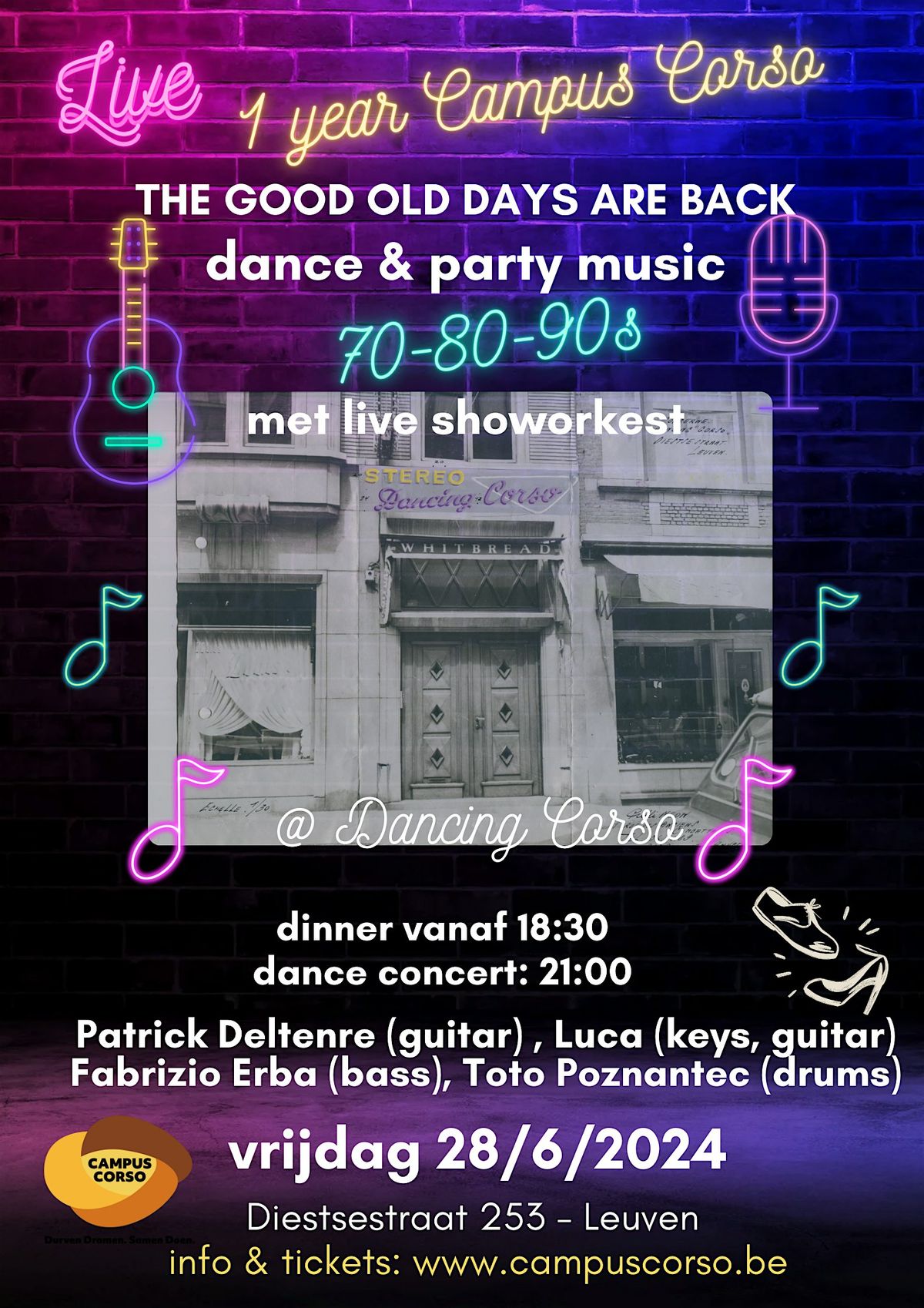 Dance & Party Music 70-80-90s met live-orkest