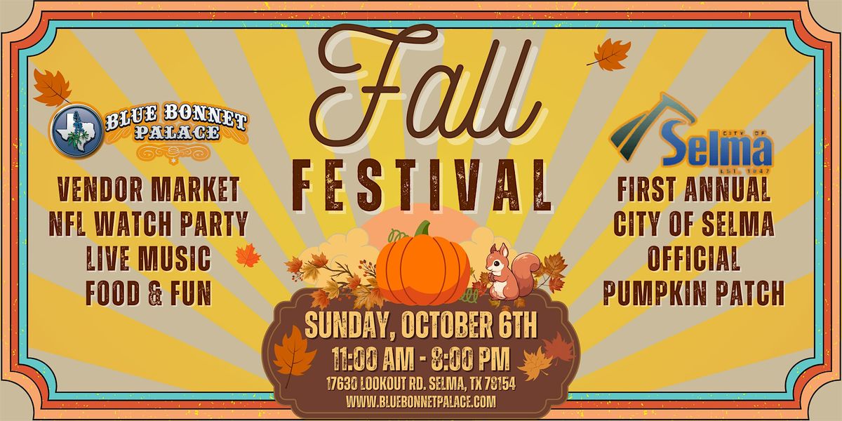 Fall Festival & Pumpkin Patch