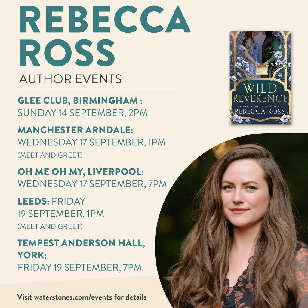 An Afternoon with Rebecca Ross (16+)
