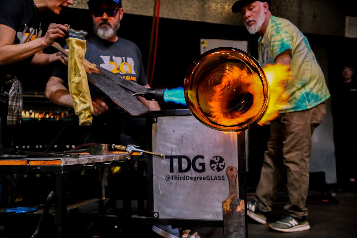 Third Friday - THE HEAT IS ON Third Degree Glass Factory