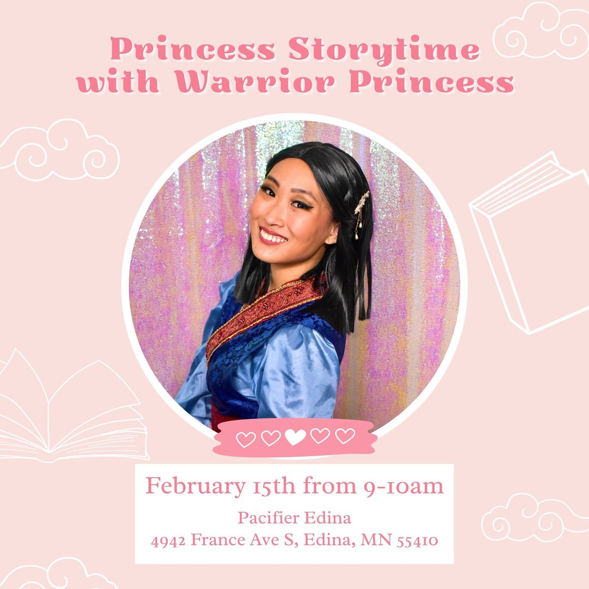 FREE Princess Storytime with Warrior Princess! \ud83d\udc09