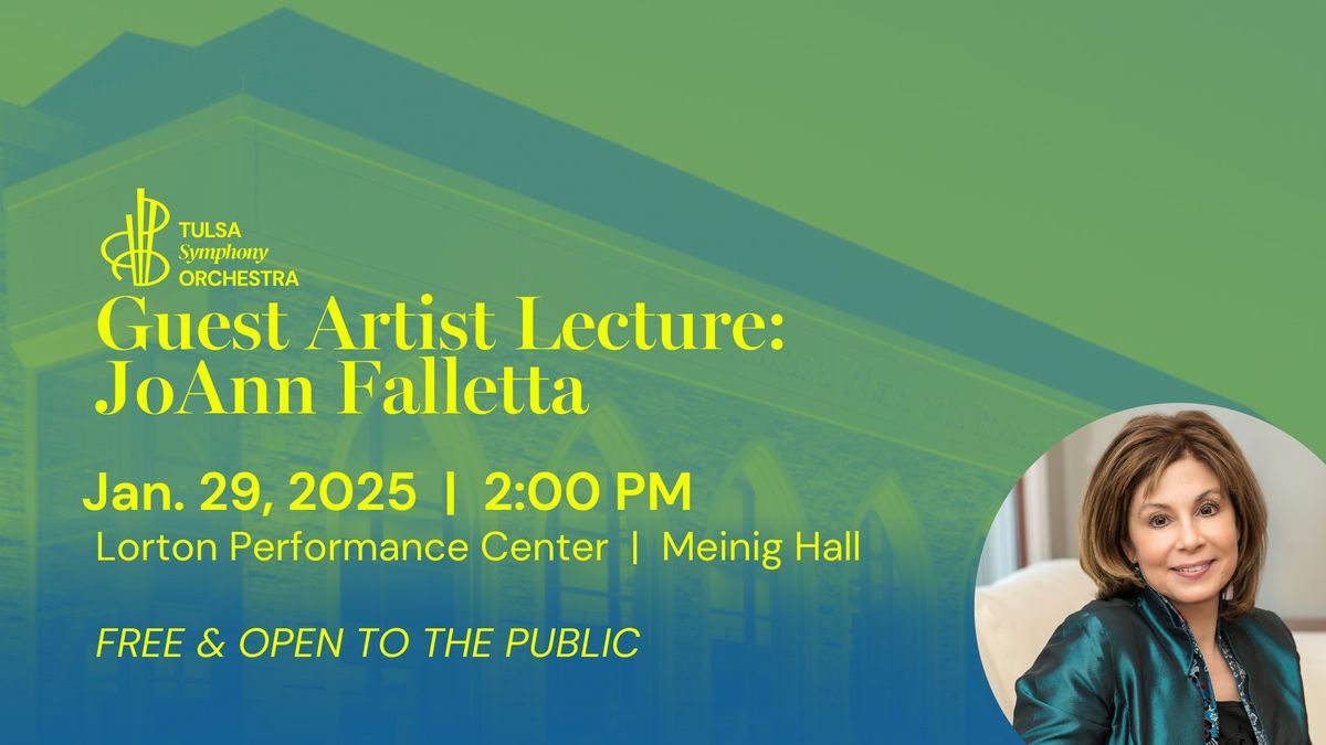 Guest Artist Lecture: JoAnn Falletta