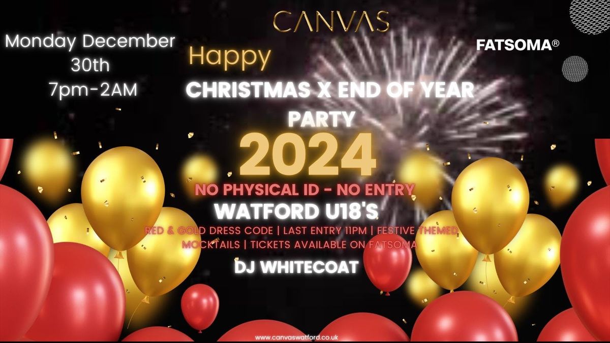 Watford's Under 18's Happy Christmas X End of Year Party