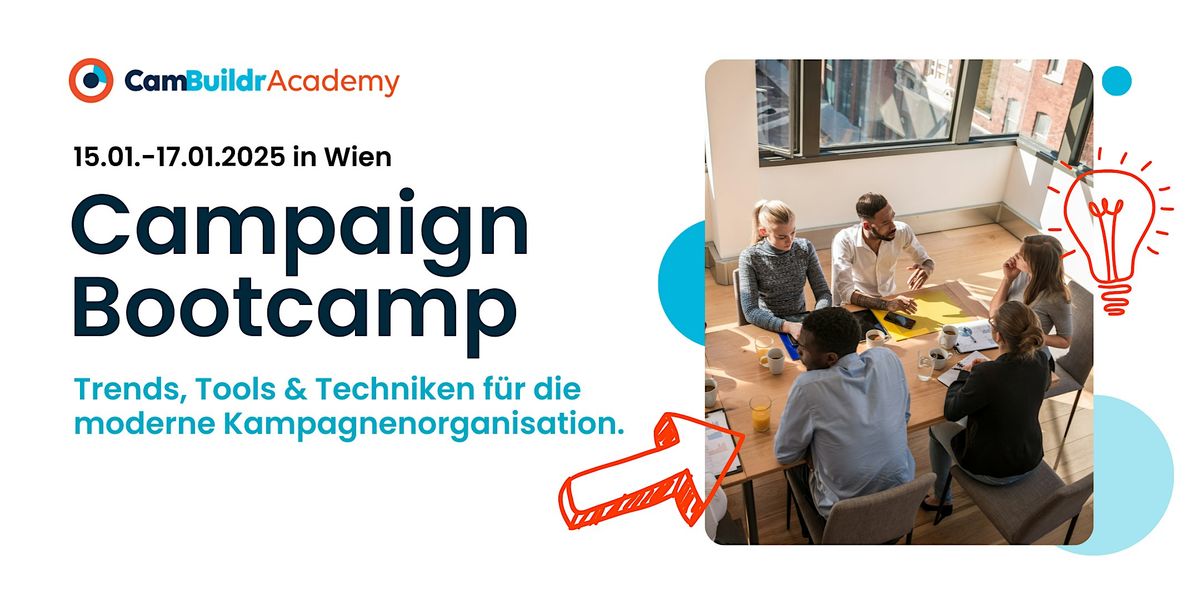 Campaign Bootcamp - Trends, Tools & Techniken f\u00fcr die moderne Kampagnenorganisation