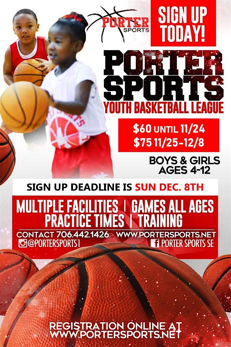 Porter Sports Youth Basketball League 2024-25