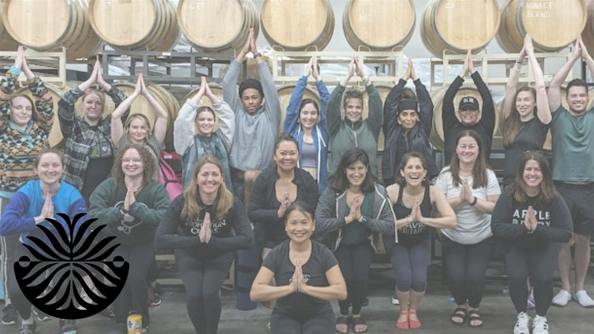 Yoga + Wine at Prohibition Cellars