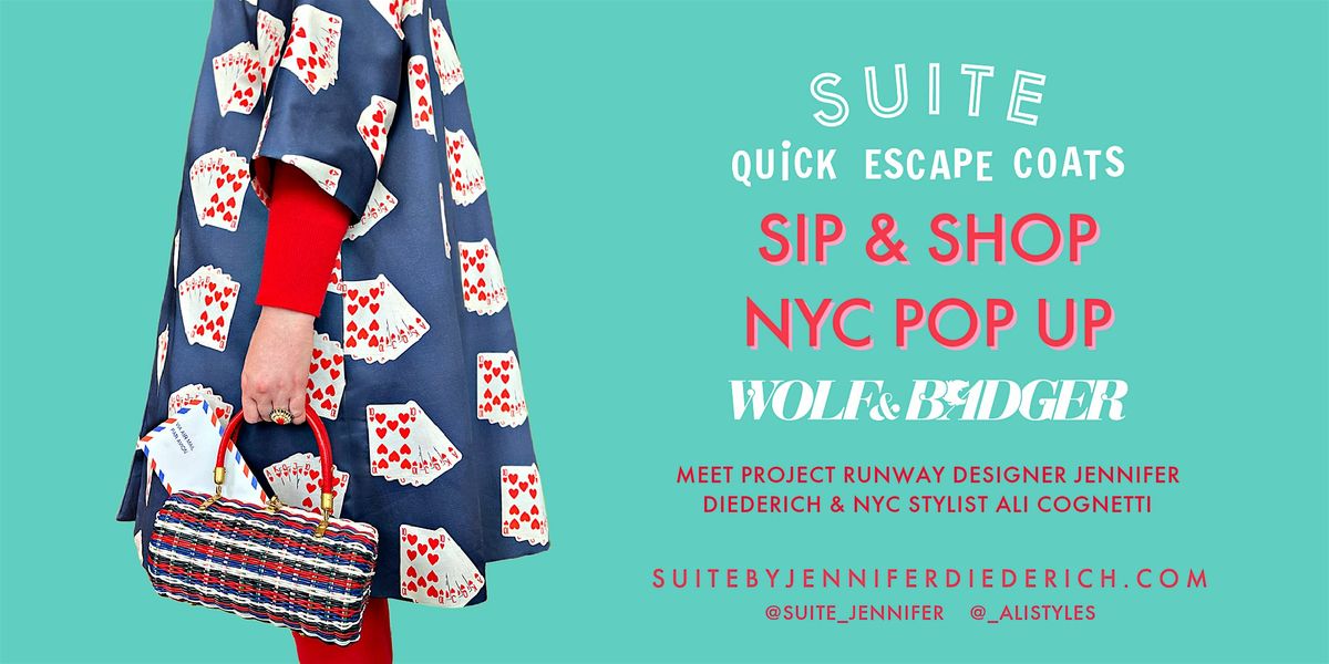 SUITE: Sip & Shop Pop Up - NYC