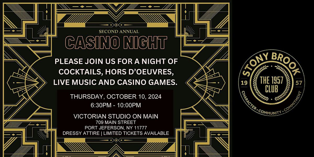 2nd Annual Casino Night | Benefitting The 1957 Club