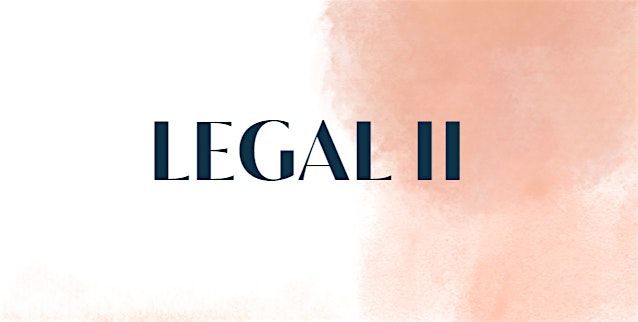 Legal II CE Course