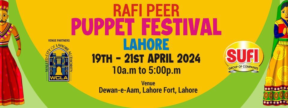 Rafi Peer Puppet Festival Lahore 2024 
