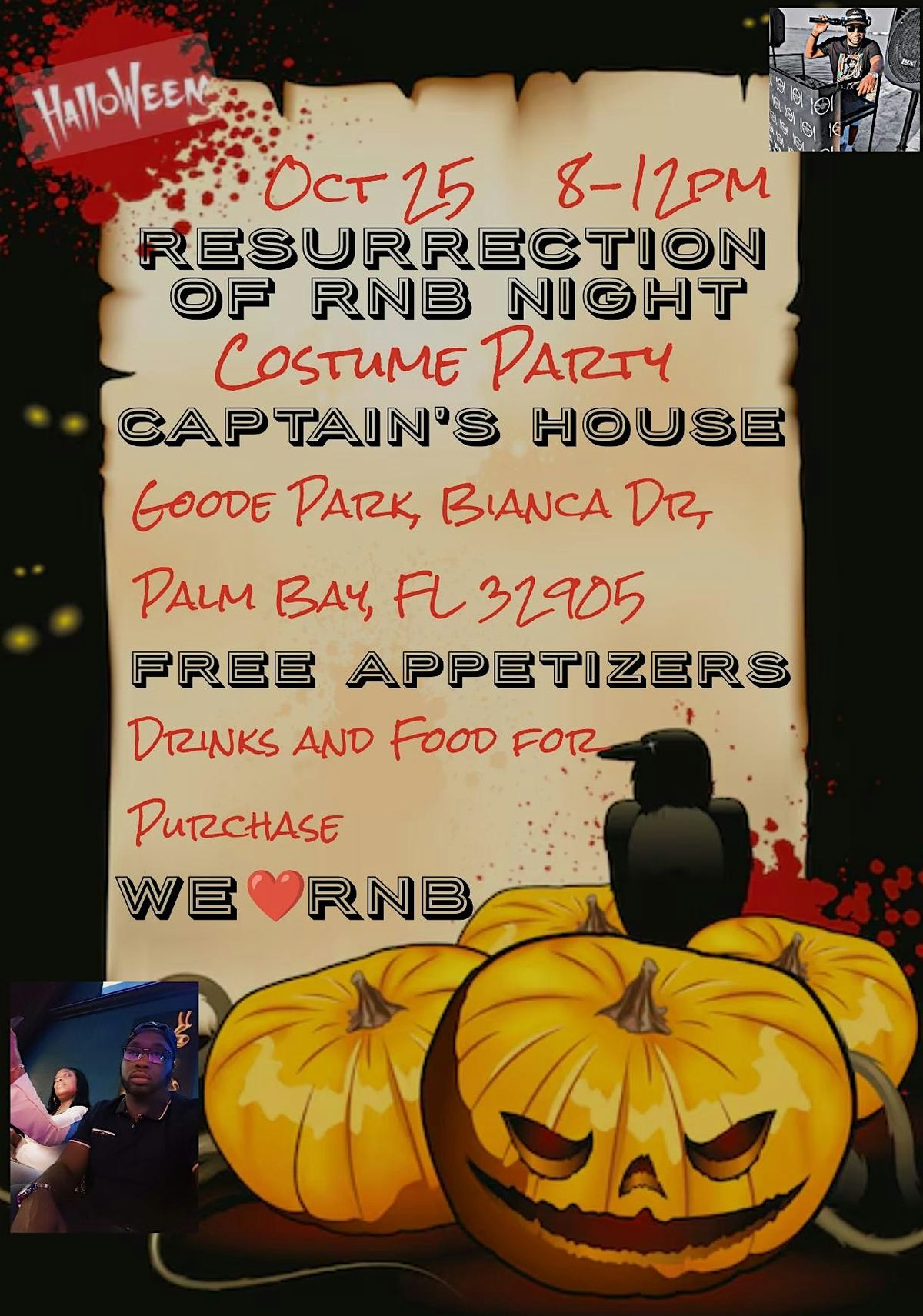 Resurrection of RnB Night Costume Party