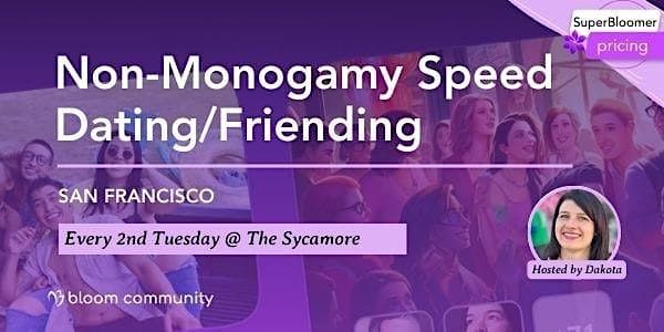 Non-Monogamy Speed Dating\/Friending SF