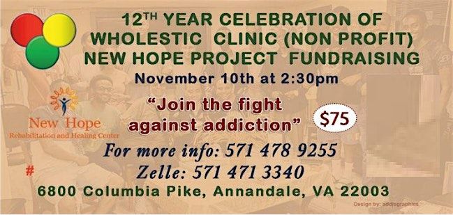 12th Year Celebration of Wholestic Clinic, Join the Fight Against Addiction